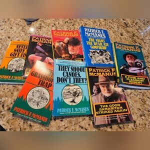 Set Of 8 Patrick F McManus Books